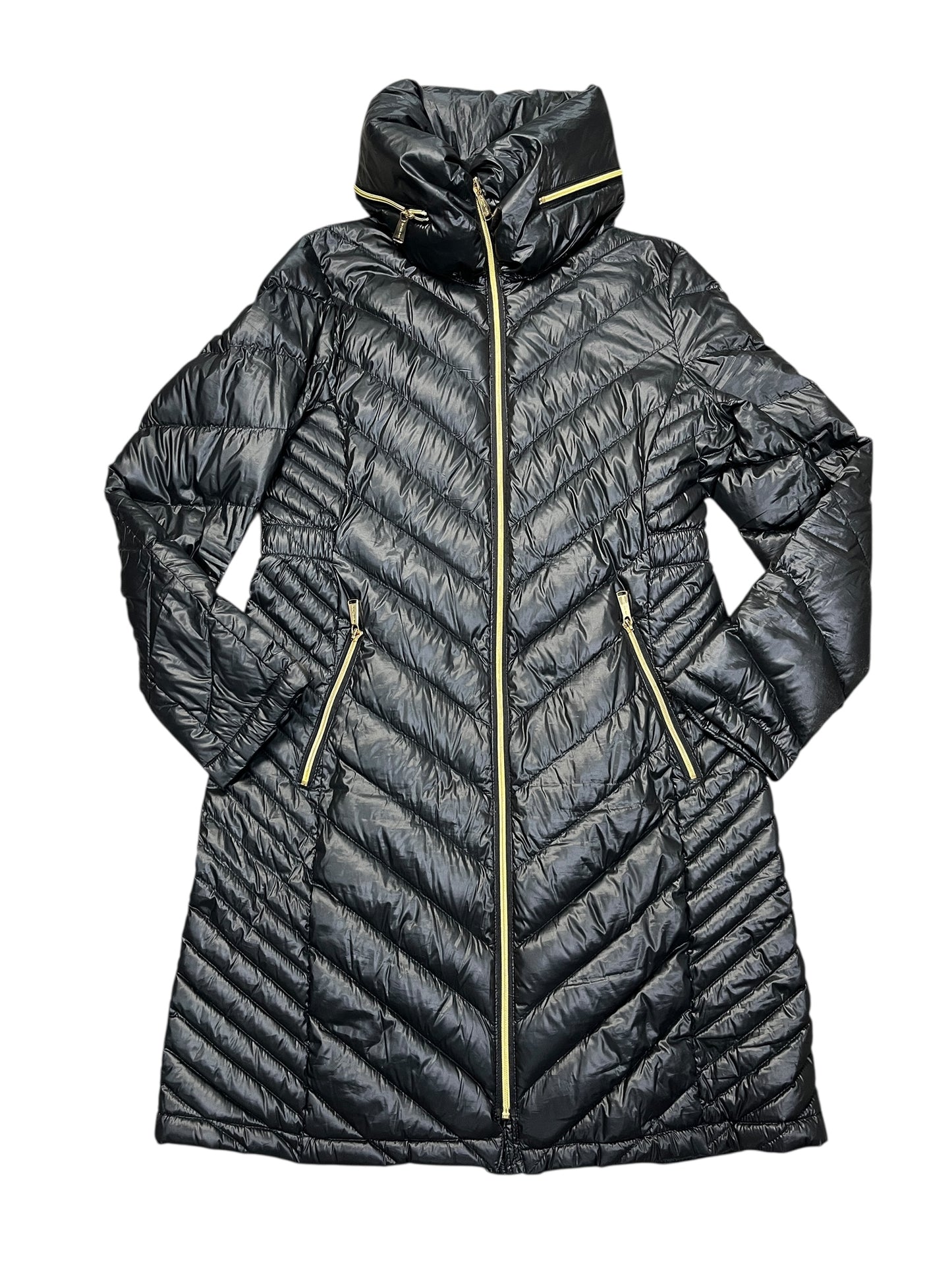 Jacket Puffer & Quilted By Michael By Michael Kors In Black, Size:M
