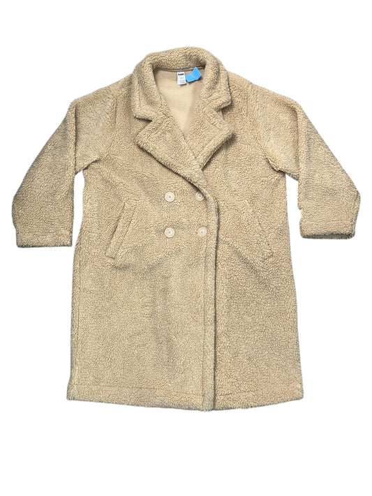 Coat Faux Fur & Sherpa By Pink In Tan, Size:Xl