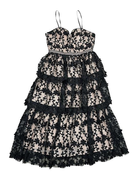 Dress Party Long By Endless Rose In Black & Cream, Size:M