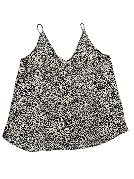 Top Sleeveless By Allison Joy In Leopard Print, Size:S