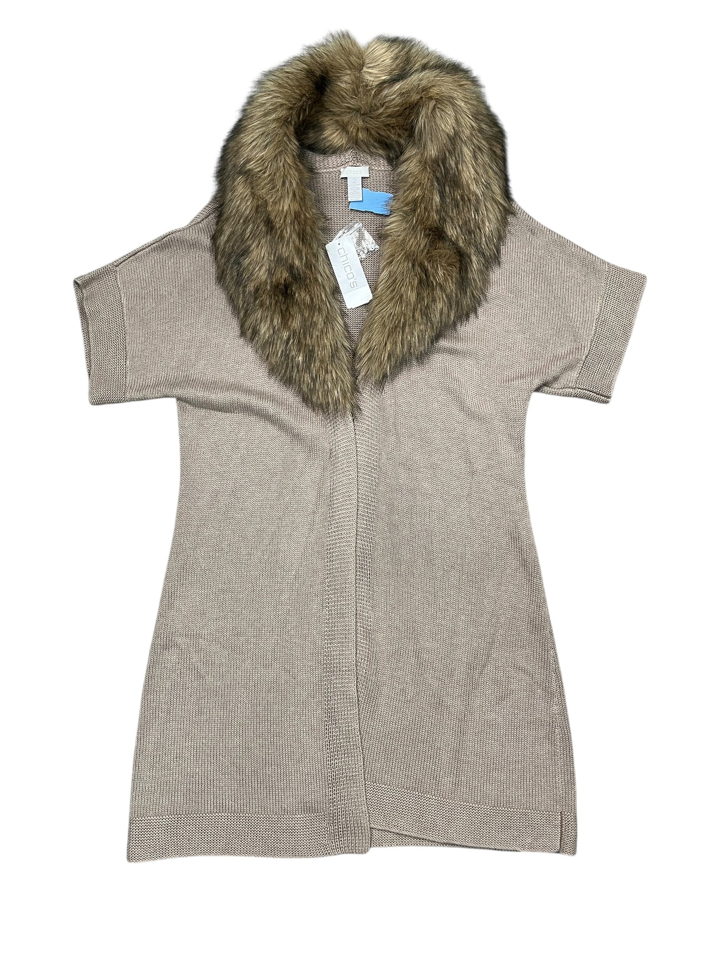 Cardigan By Chicos In Brown, Size:L