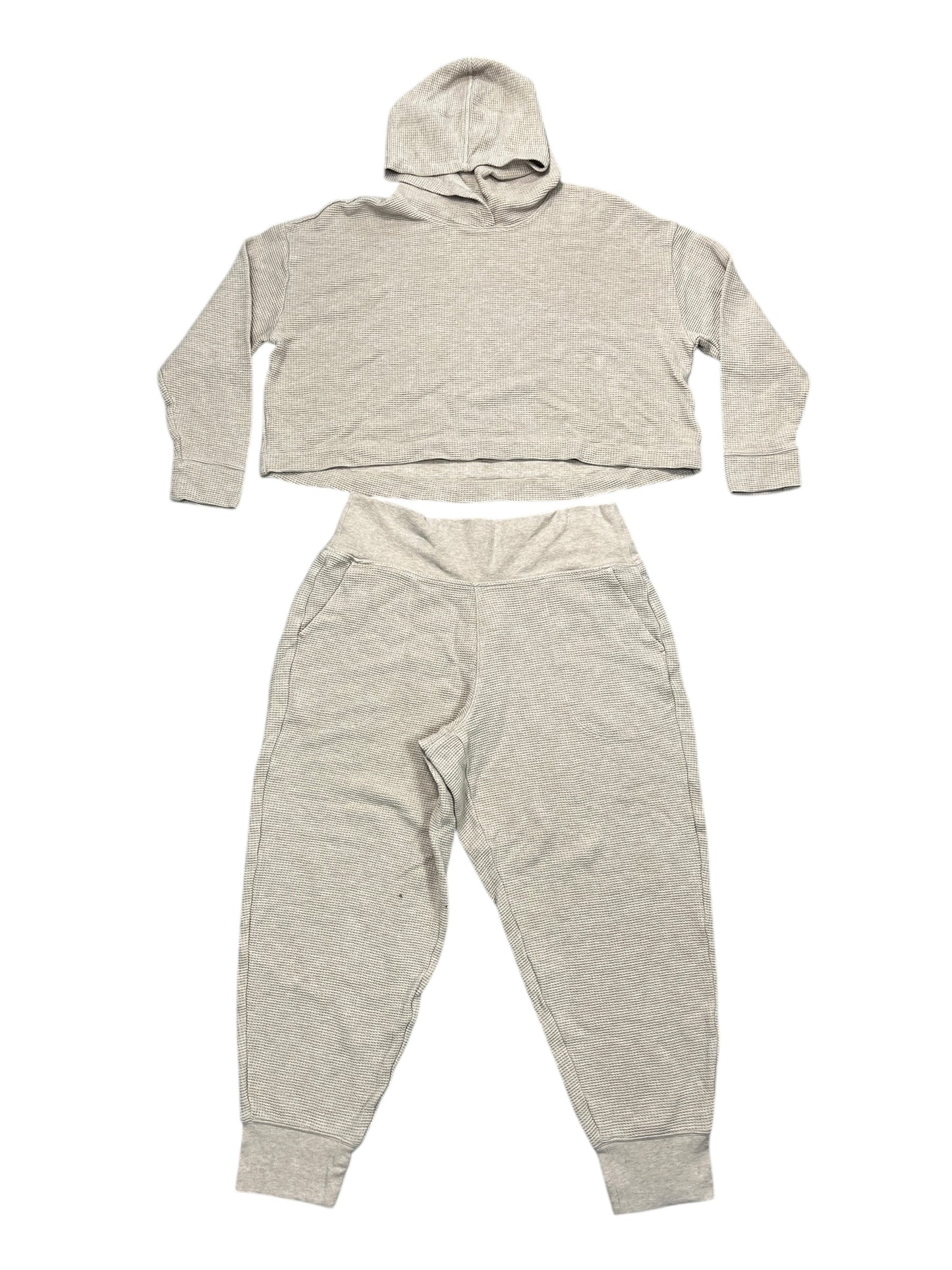 Pants Set 2Pc By Athleta In Tan, Size:L