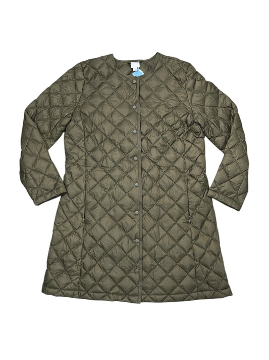 Jacket Puffer & Quilted By J. Jill In Green, Size:Mp