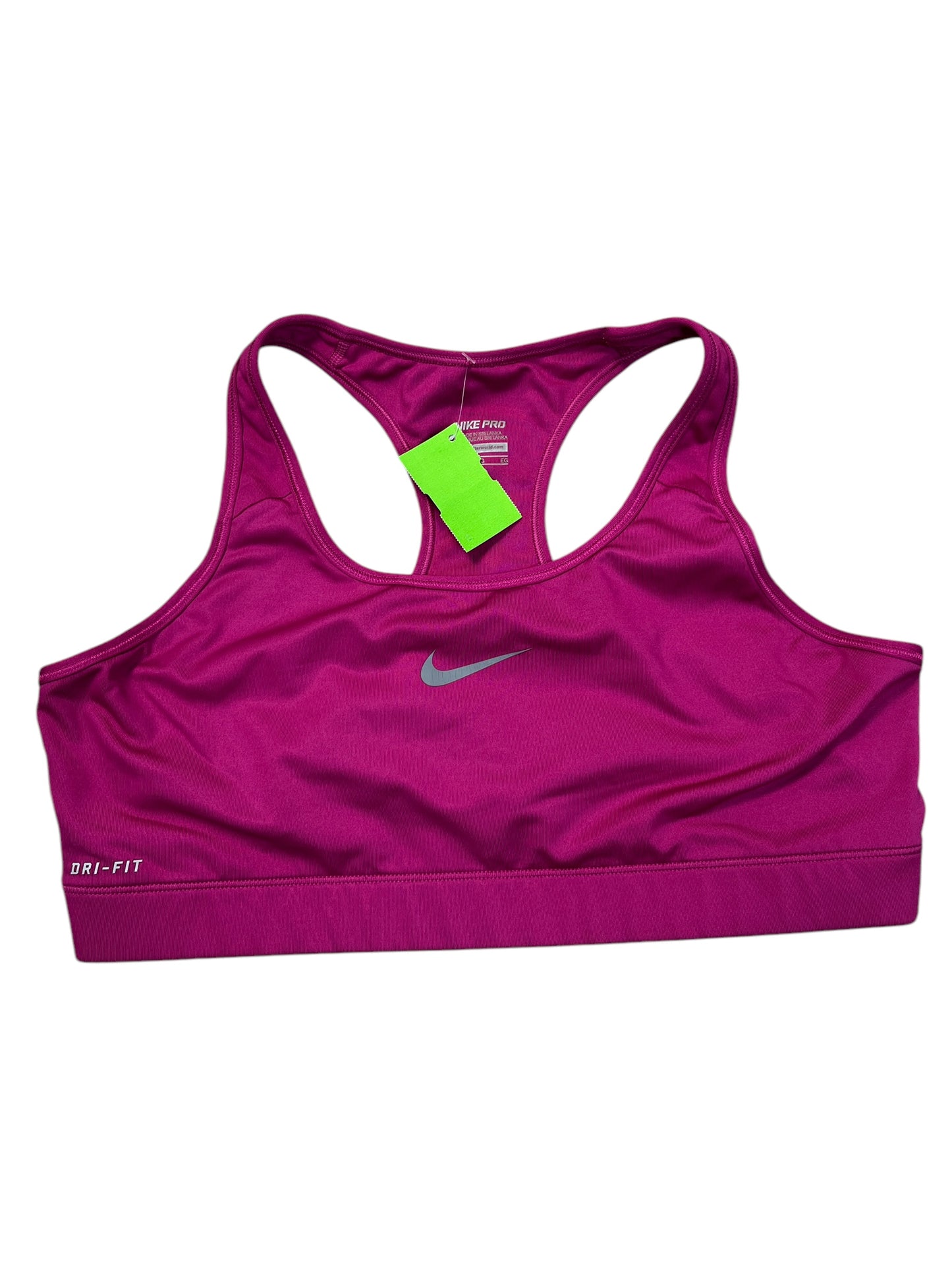 Athletic Bra By Nike Apparel In Pink, Size:Xl