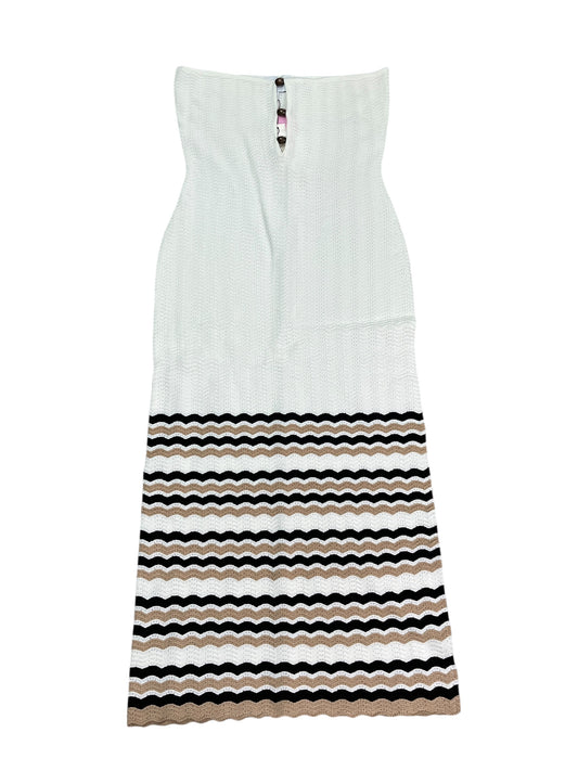 Dress Casual Maxi By Mable In White, Size:L