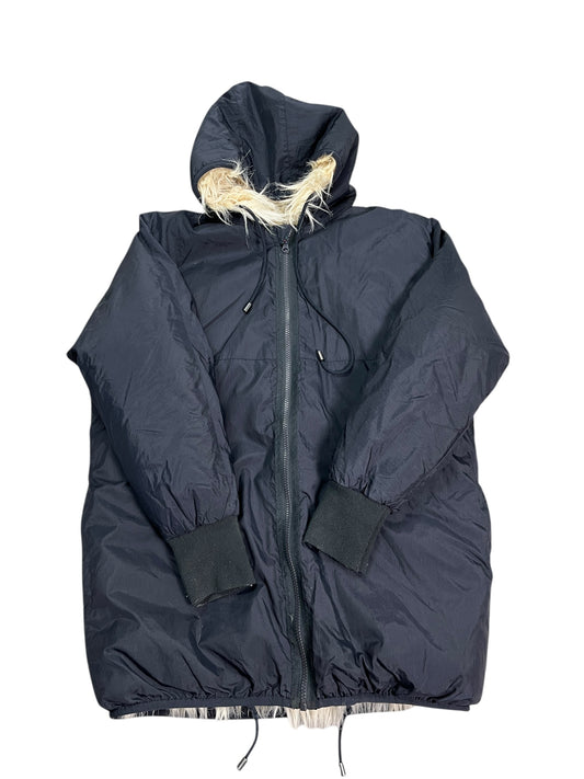 Coat Faux Fur & Sherpa By Rd Style In Black, Size:S
