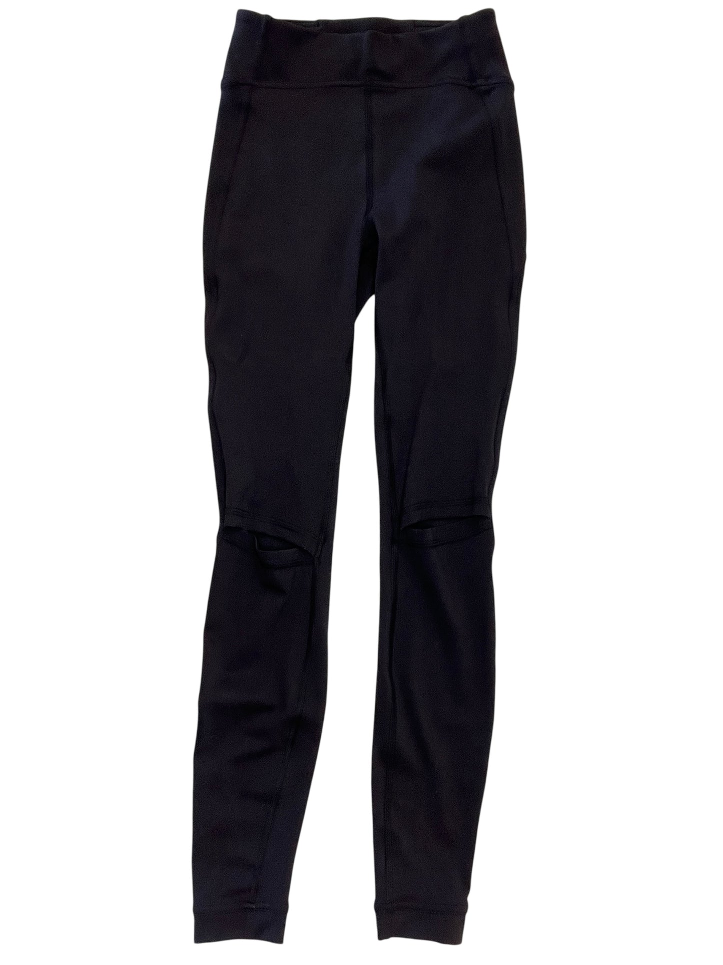 Athletic Leggings By Lululemon In Black, Size:S