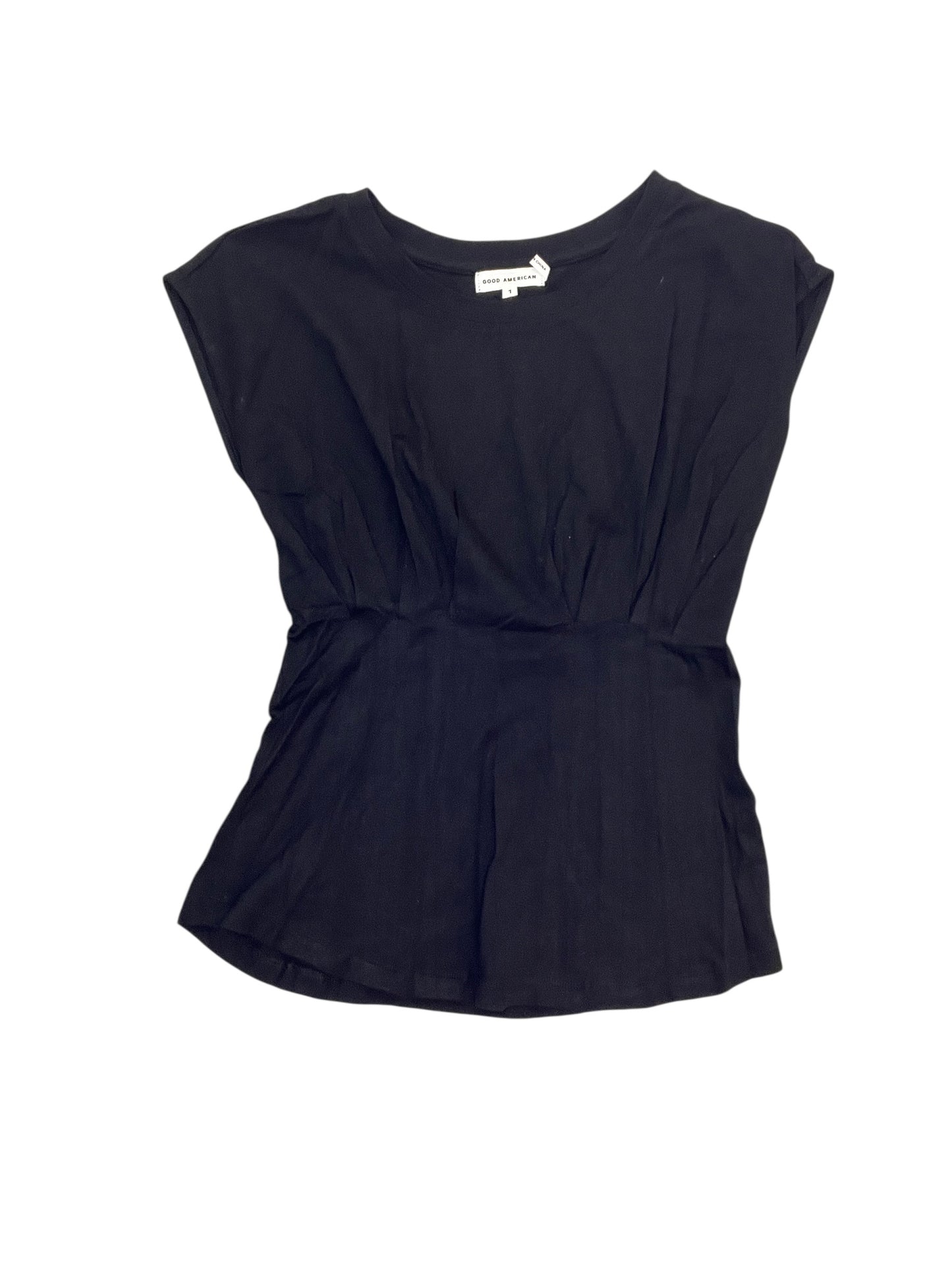Top Sleeveless By Good American In Black, Size:S