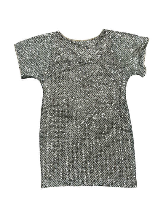 Dress Party Short By Vince Camuto In Silver, Size:M