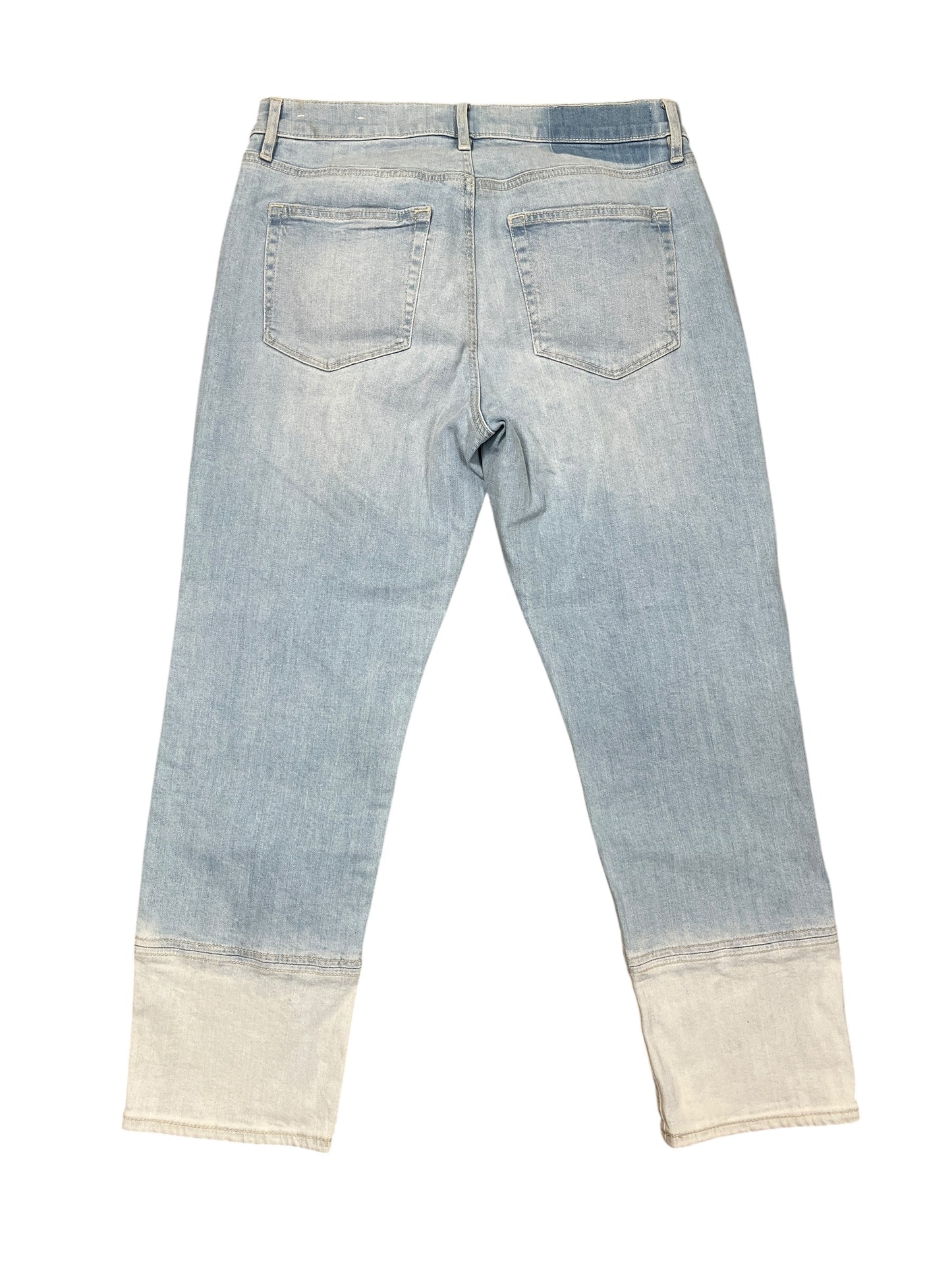 Jeans Straight By Loft In Blue Denim, Size:8