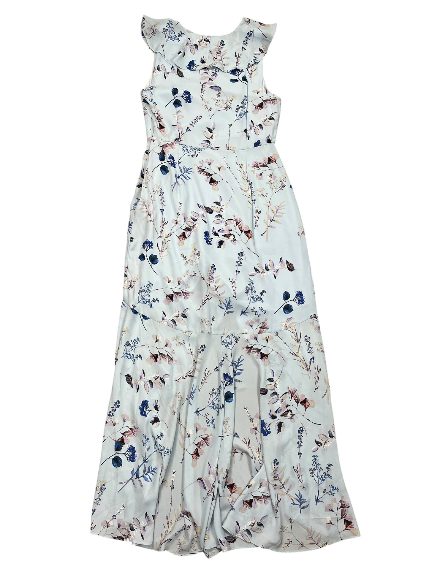 Dress Casual Midi By Banana Republic In Blue, Size:S
