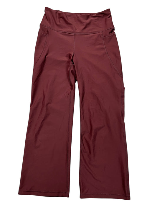 Athletic Leggings By Old Navy In Maroon, Size:L