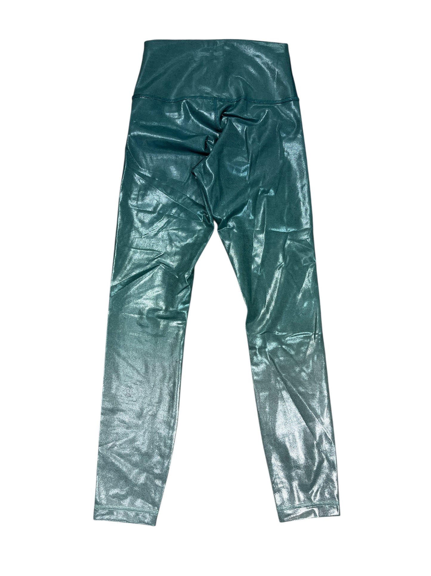 Athletic Leggings By Lululemon In Green, Size:S