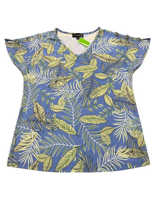 Top Ss By ANTHONY ORIGINAL In Blue, Size:L