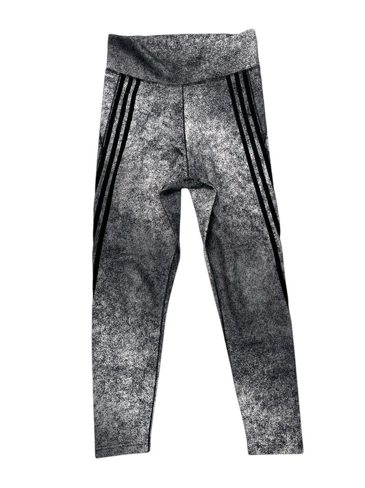 Athletic Leggings By Adidas In Grey, Size:M