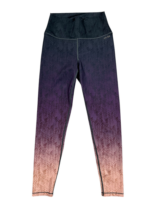 Athletic Leggings By AR-33 In Grey, Size:M