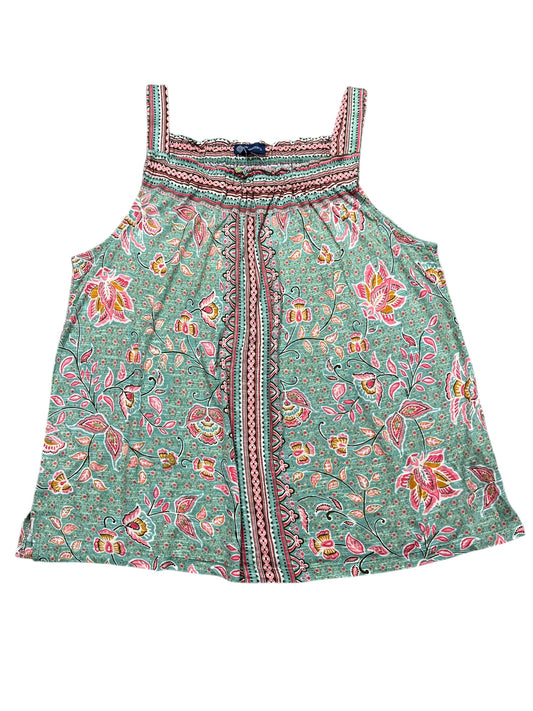 Top Sleeveless By Democracy In Green, Size:L