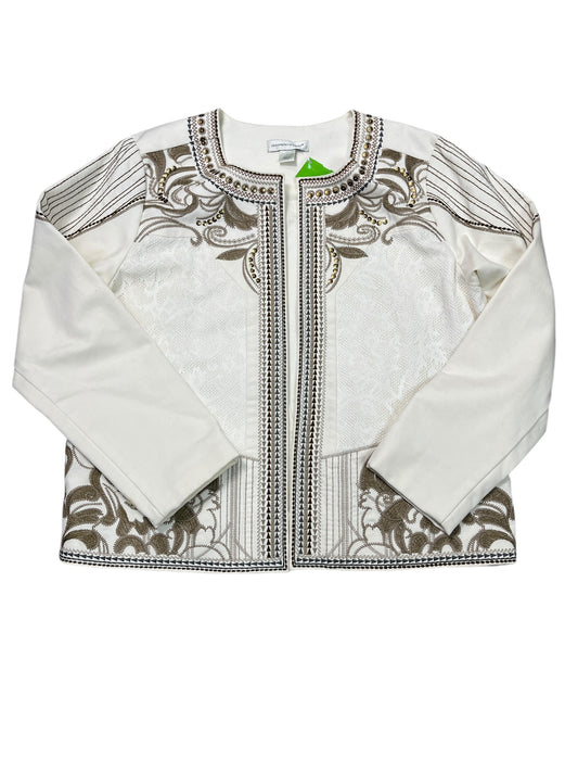 Jacket Other By Christopher And Banks In White, Size:L