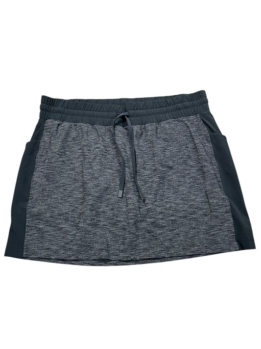 Athletic Skort By Athleta In Grey, Size:L
