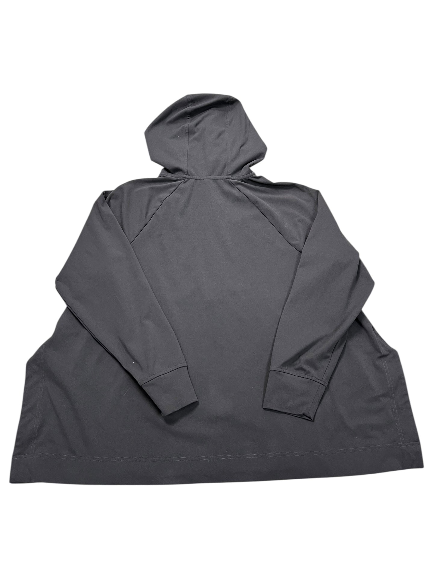 Athletic Top Ls Hoodie By Athleta In Brown, Size:S