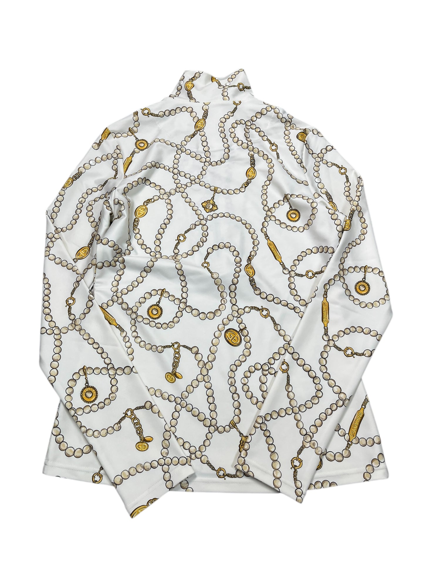 Athletic Jacket By Cma In White, Size:M