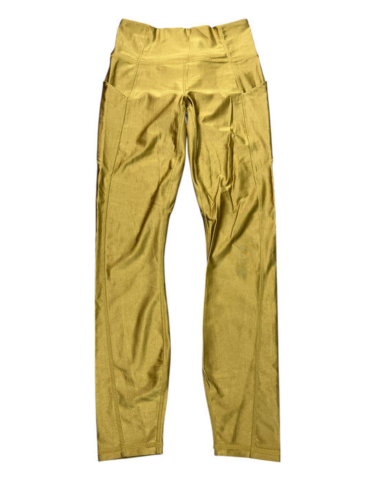 Athletic Leggings By Fabletics In Yellow, Size:S