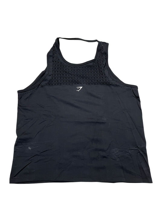 Athletic Tank Top By Gym Shark In Black, Size:S
