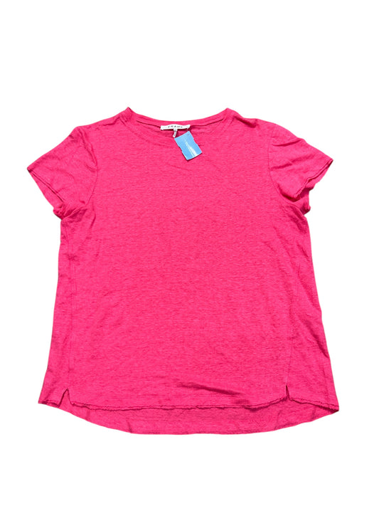Top Ss Basic By Frame In Pink, Size:M