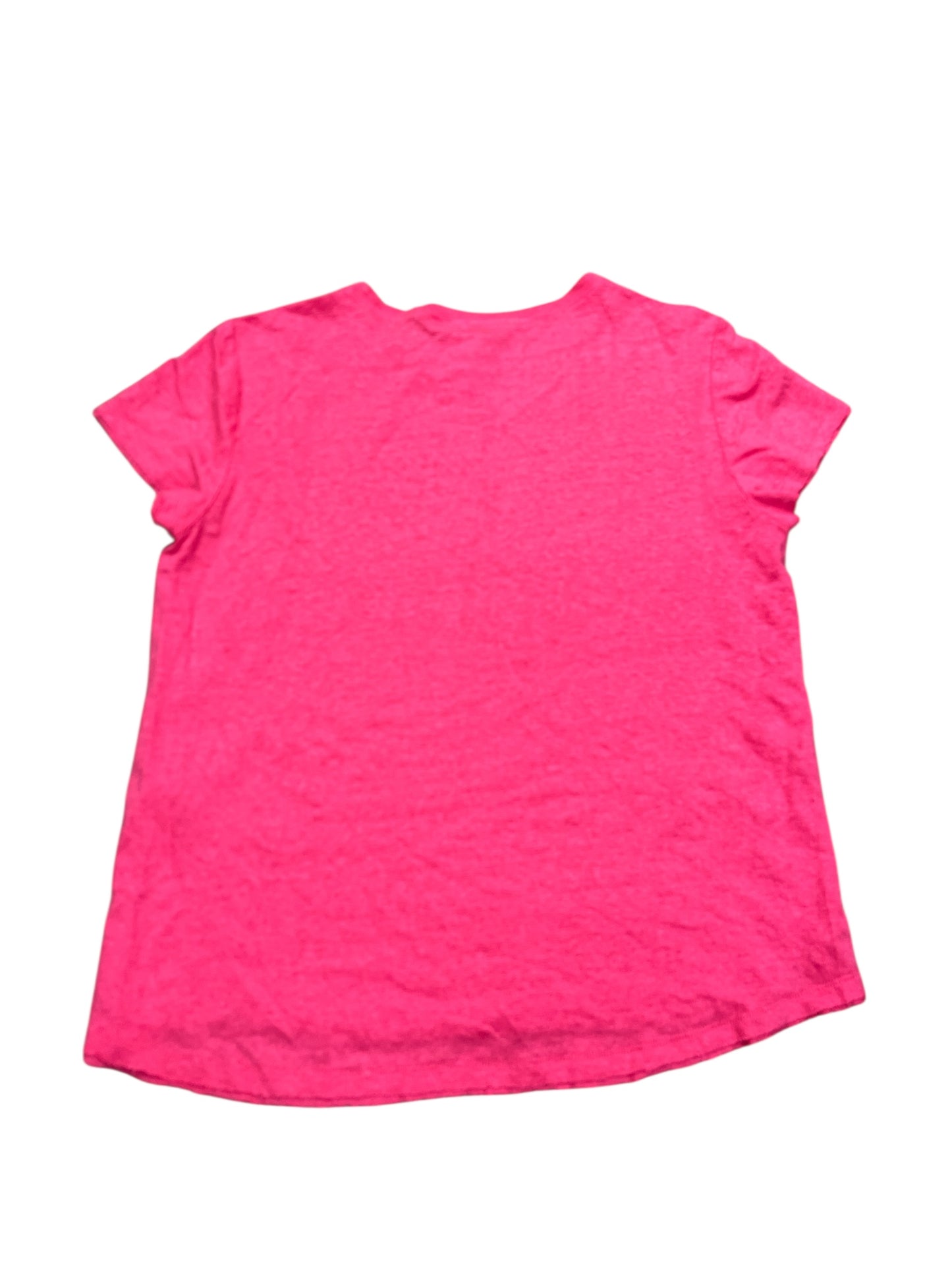 Top Ss Basic By Frame In Pink, Size:M