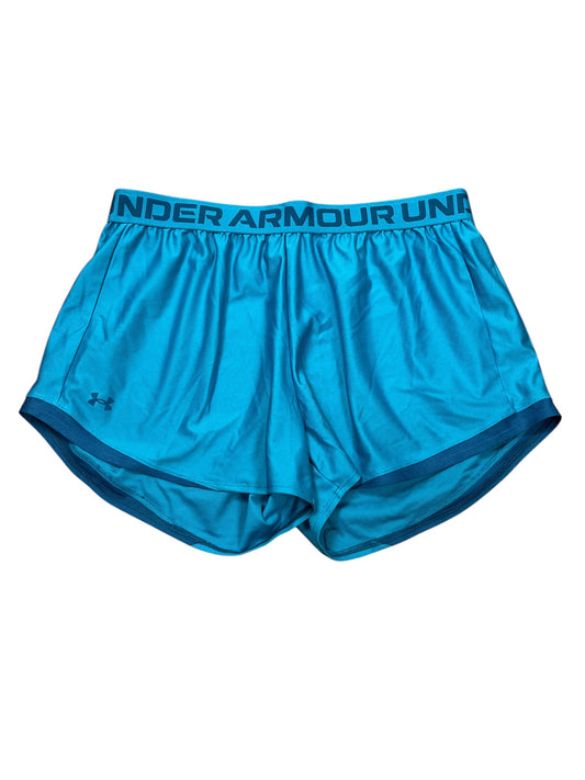 Athletic Shorts By Under Armour In Blue, Size:Xl