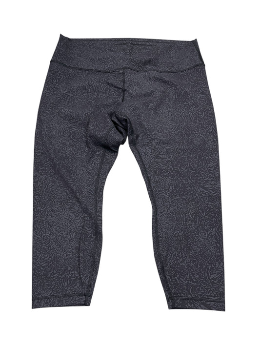 Athletic Leggings By Lululemon In Black, Size:1X