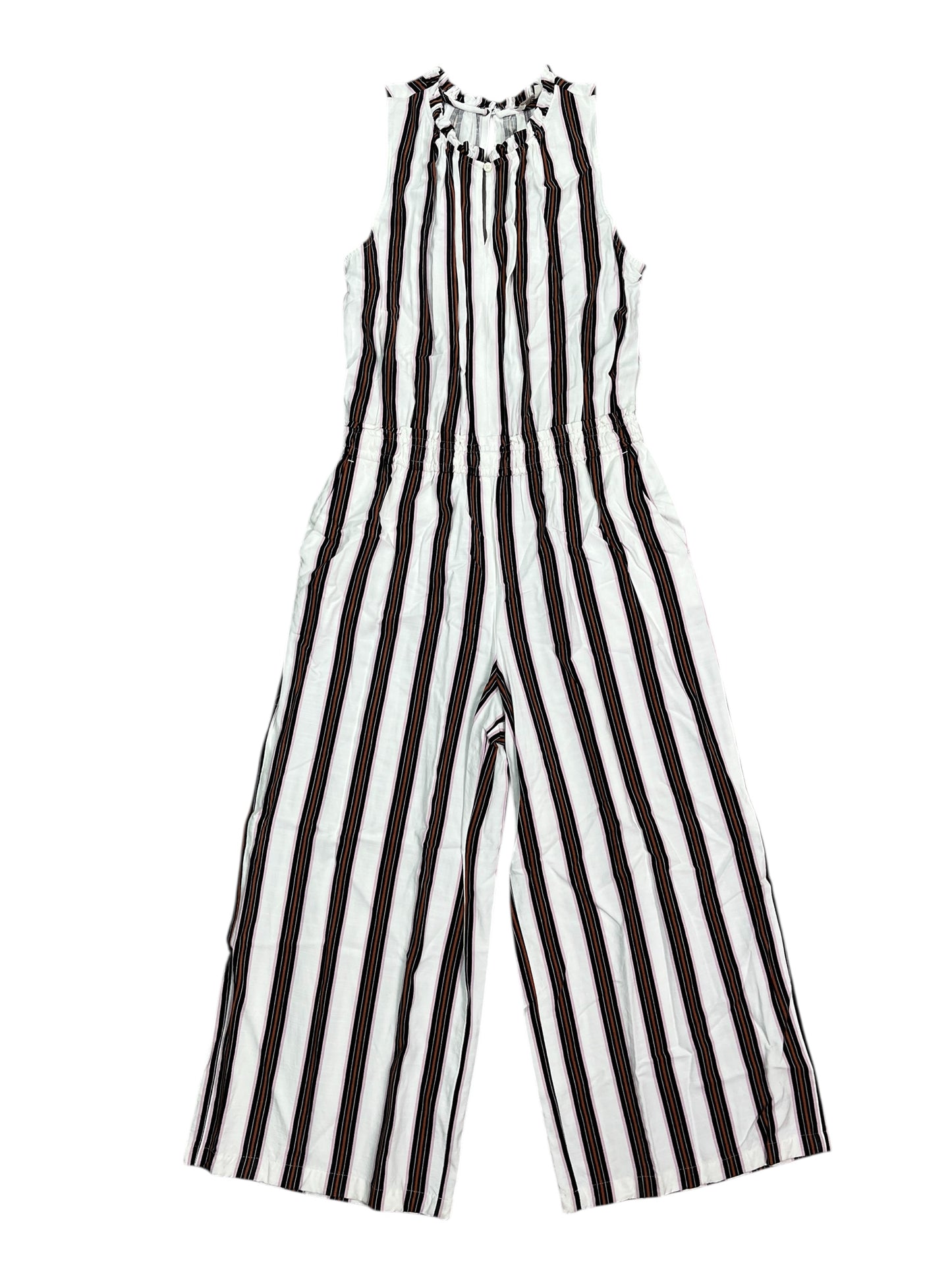 Jumpsuit By Loft In Striped Pattern, Size:Mp