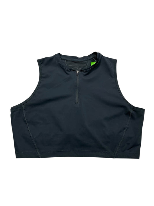 Athletic Tank Top By Nike Apparel In Black, Size:Xl