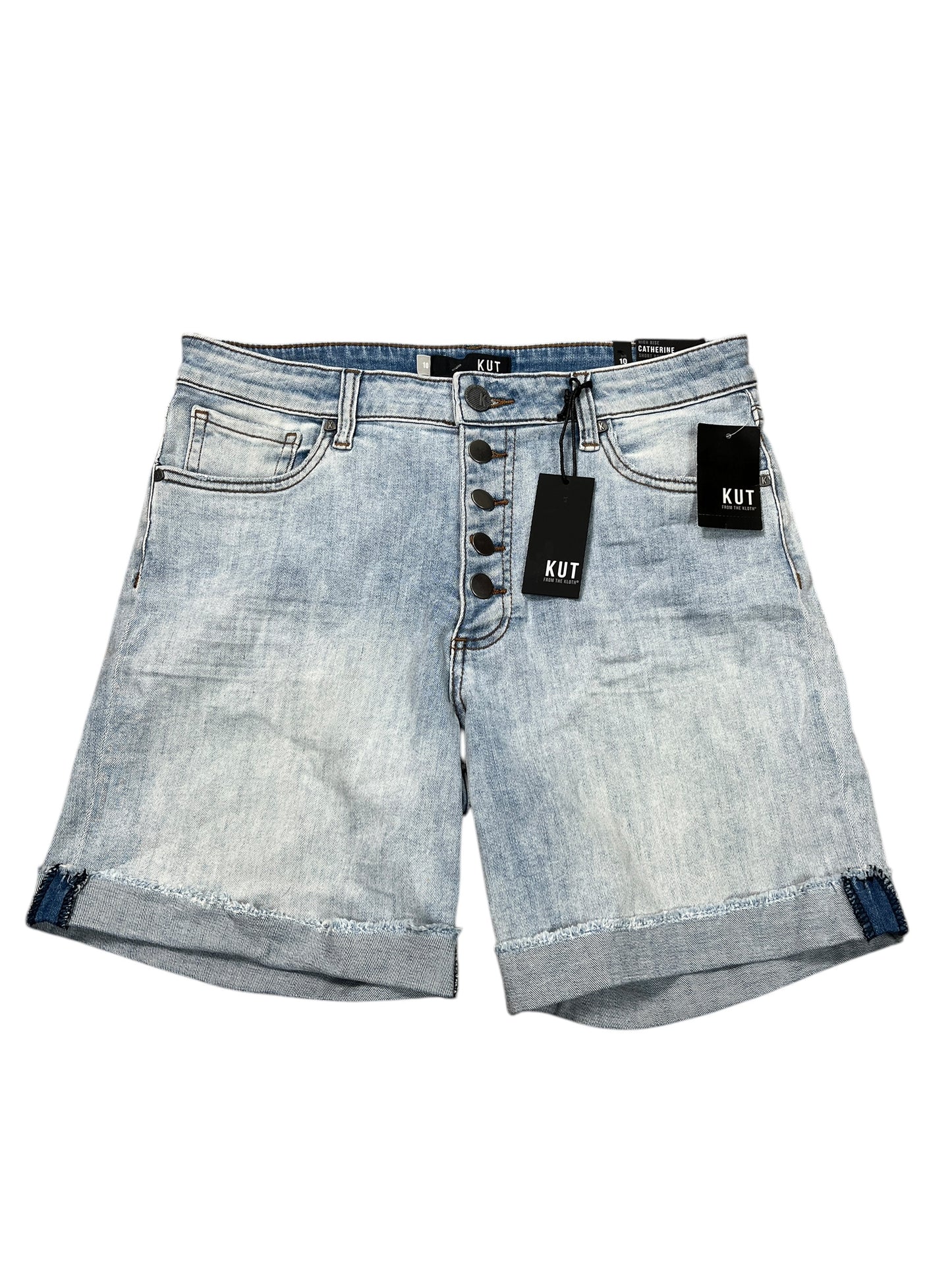 Shorts By Kut In Blue Denim, Size:L