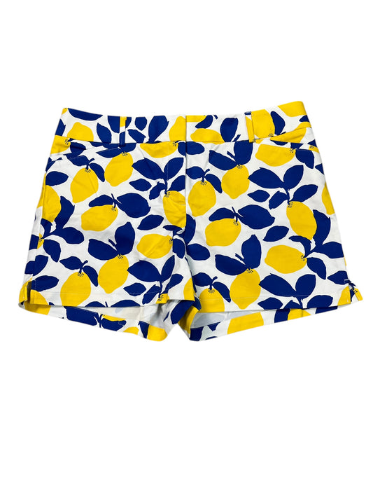 Shorts By Loft In Blue & Yellow, Size:L