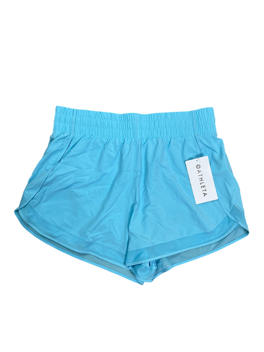Athletic Shorts By Athleta In Blue, Size:L