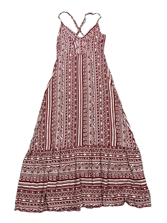 Dress Casual Maxi By Promesa In Orange, Size:S