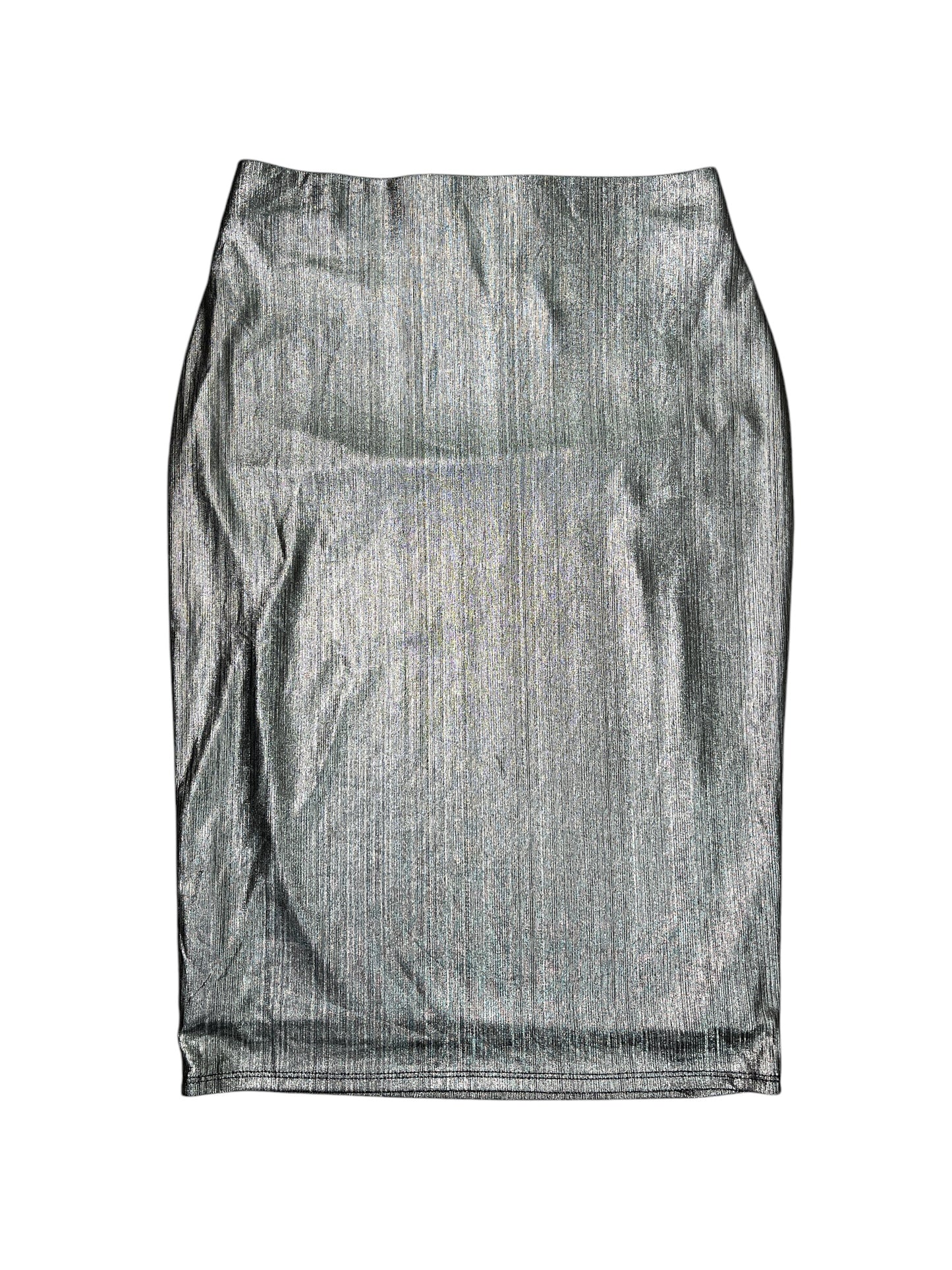 Skirt Midi By Bold Elements In Silver, Size:S