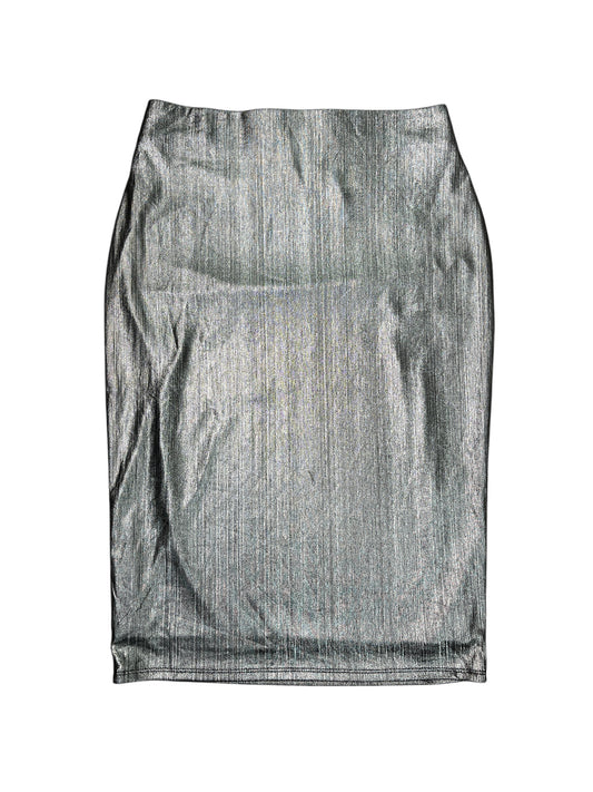 Skirt Midi By Bold Elements In Silver, Size:S