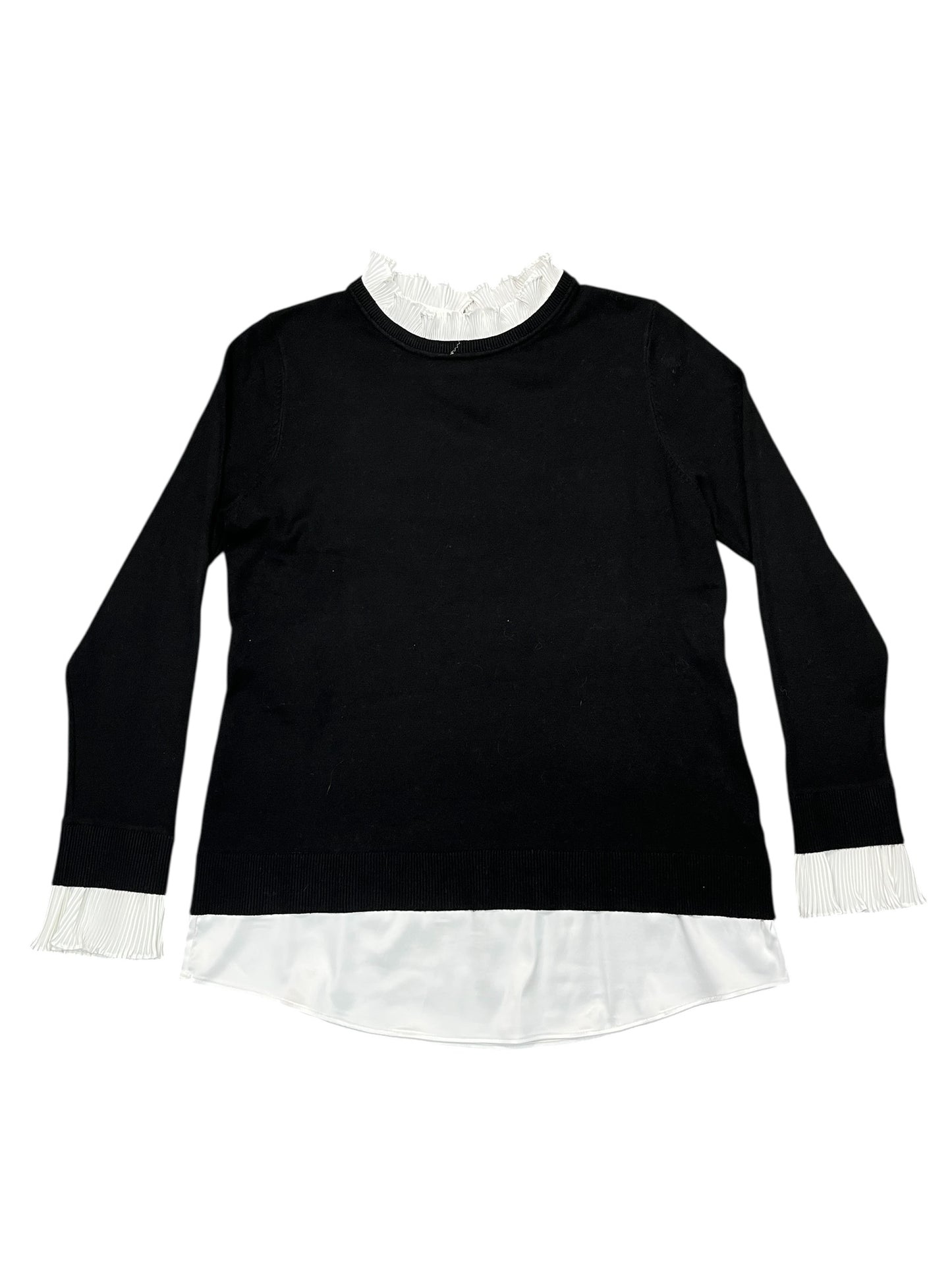 Top Ls By Sioni In Black, Size:L