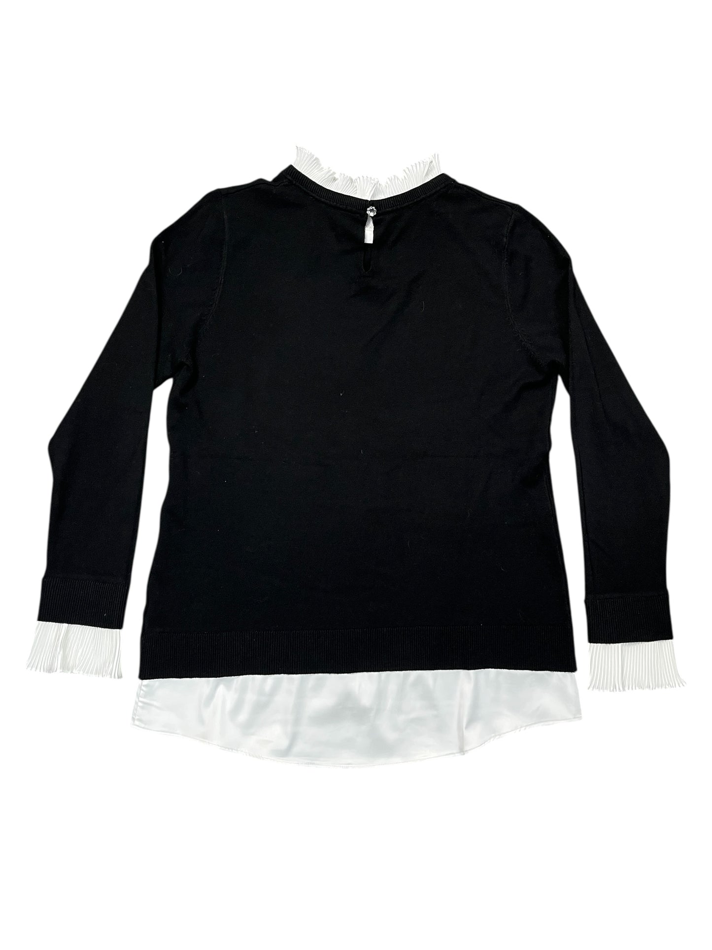 Top Ls By Sioni In Black, Size:L