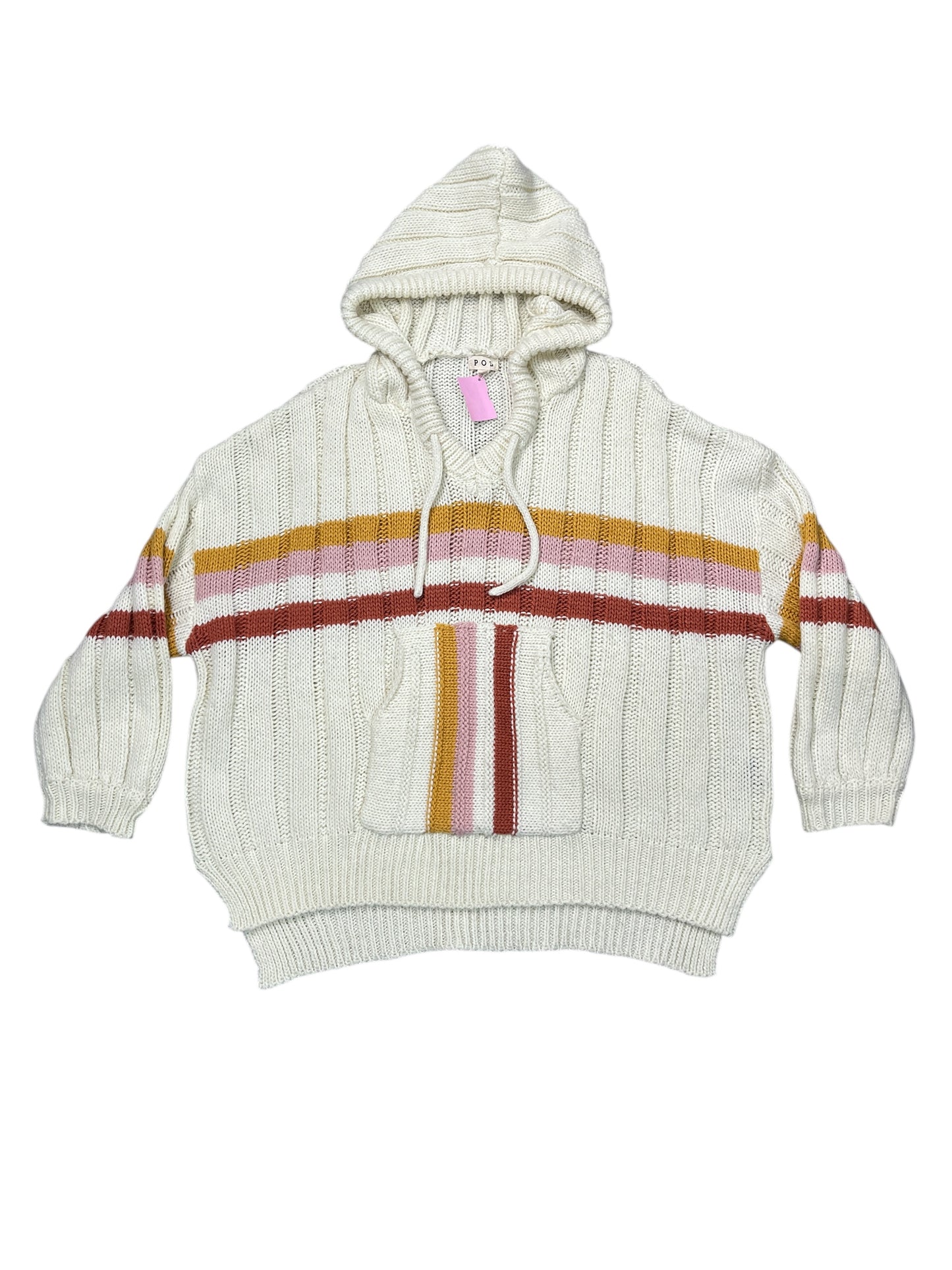 Sweater By Pol In Striped Pattern, Size:L