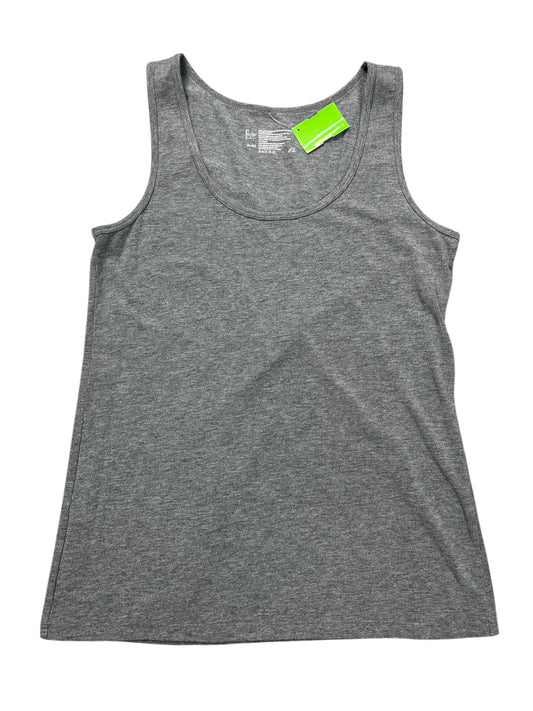 Tank Top By FELINA In Grey, Size:Xl