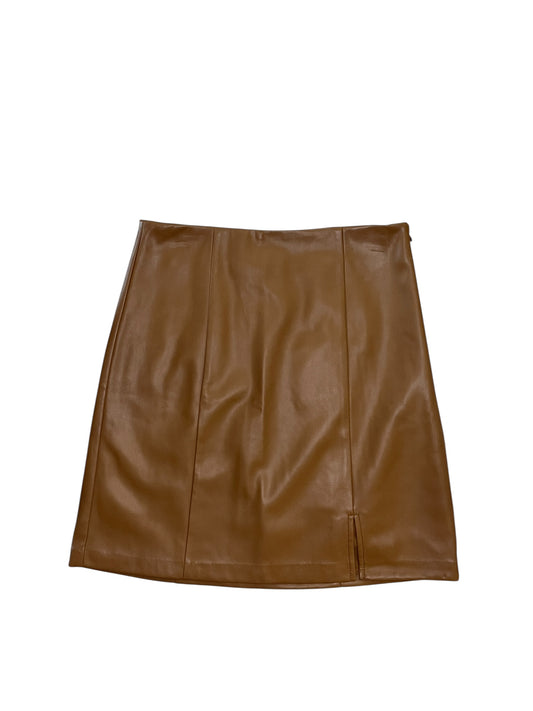 Skirt Mini & Short By Loft In Brown, Size:Xs