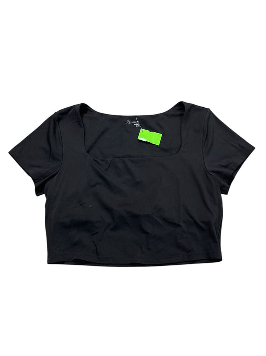 Top Ss Basic By Aerie In Black, Size:Xl