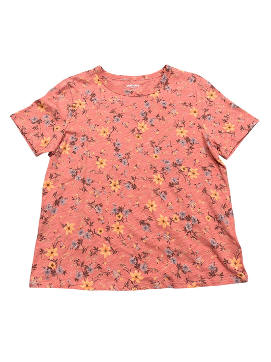 Top Ss By Old Navy In Floral Print, Size:M