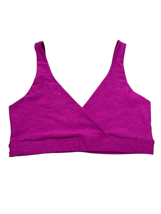 Athletic Bra By Beyond Yoga In Pink, Size:Xl