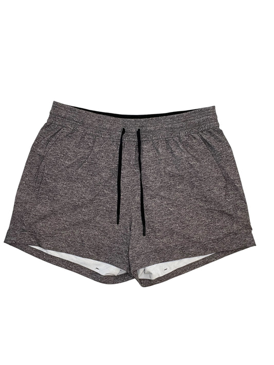 Athletic Shorts By Lululemon In Grey, Size:M