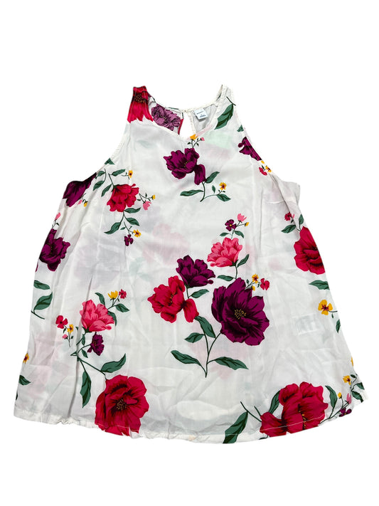 Top Sleeveless By Old Navy In White, Size:L