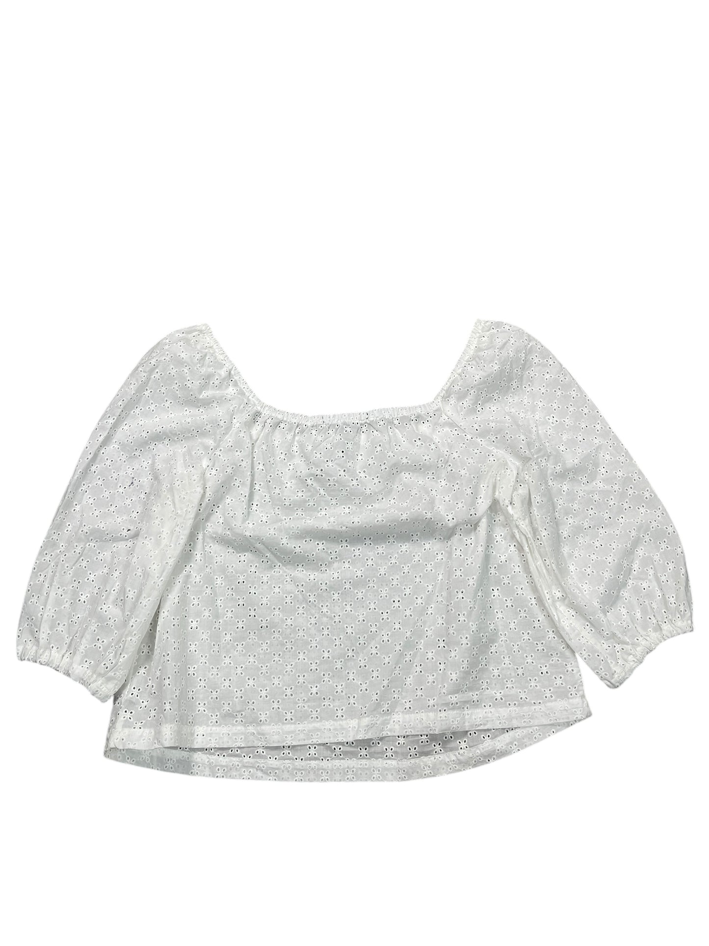 Top 3/4 Sleeve By Sanctuary In White, Size:L